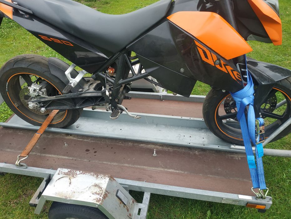 KTM Duke 690 kompletna rama bez silnika na czesci