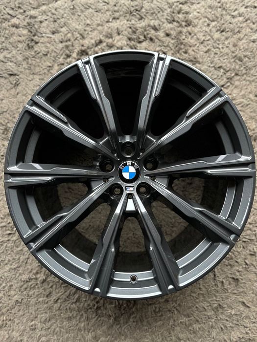 Oryginalne felgi BMW 20 M pakiet 5x112 X5 G05 X6 G06 Styling 740 9j ET35 IS35 10.5j ET40 IS40 8071997 alufelgi 8071996 SUV grafitowe grey oryginał WZ 740M wzór style 10 1/2