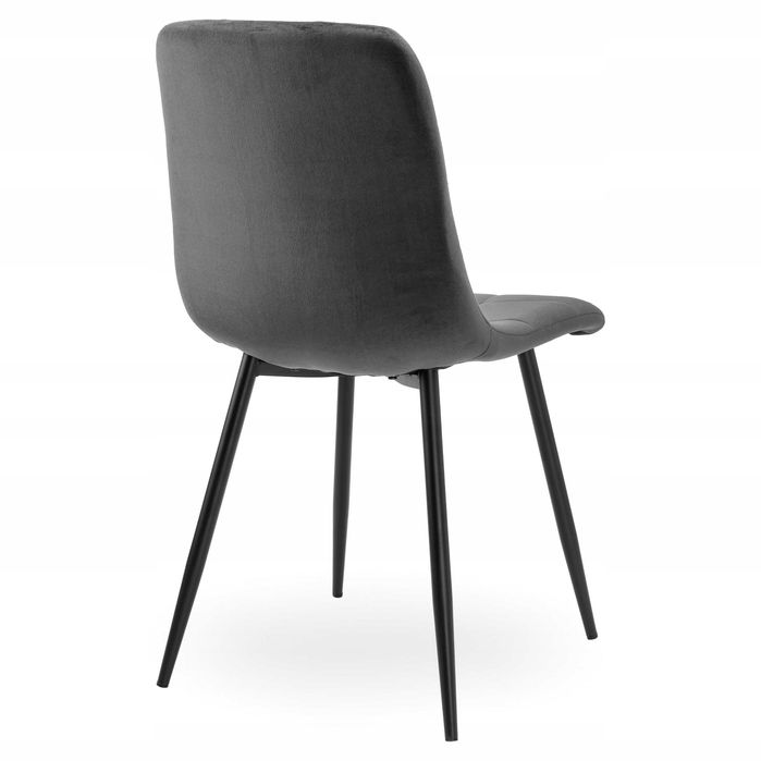 NOWE Krzesła Do Jadalni Kuchni Salonu Tapicerowane Kuchenne Welurowe