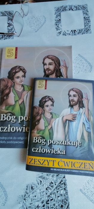 Komplet do religi kl.5 podrecznik i ćwiczenia