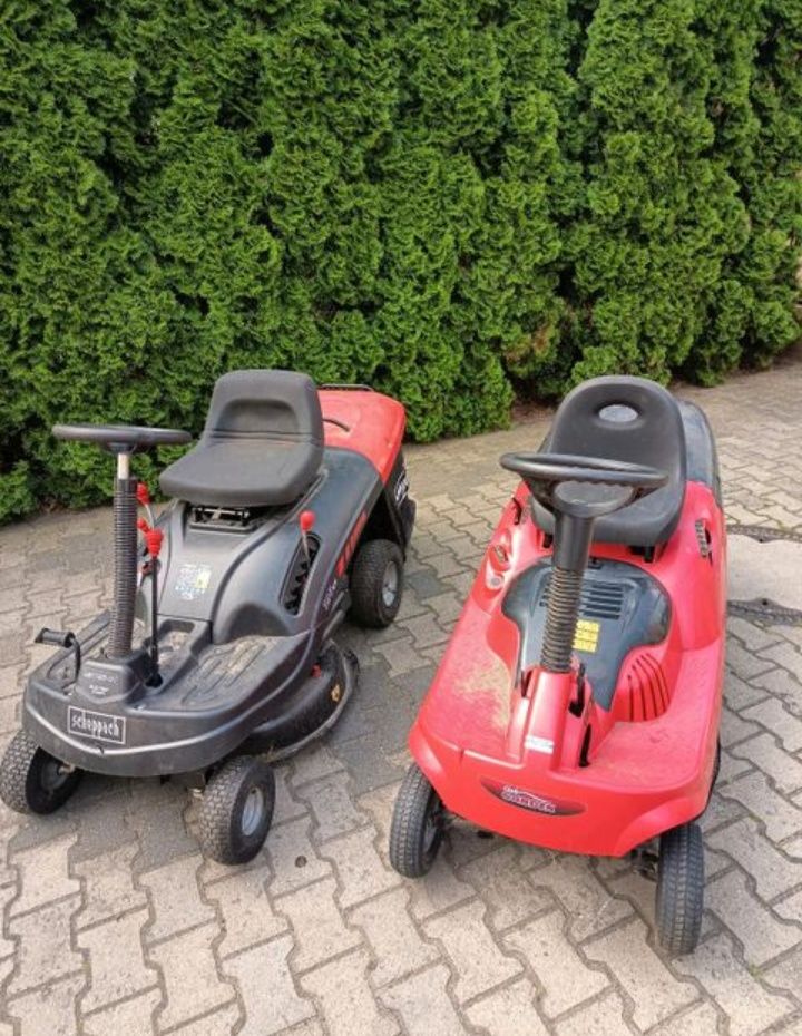 2X Traktorki kosiarki castel garden scheppach