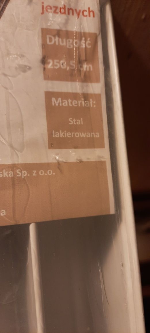 Prowadnica drzwi przesuwnych