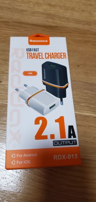 Блочок зарядки 2,1А, 2.4А Reddax. Детальніше в описі