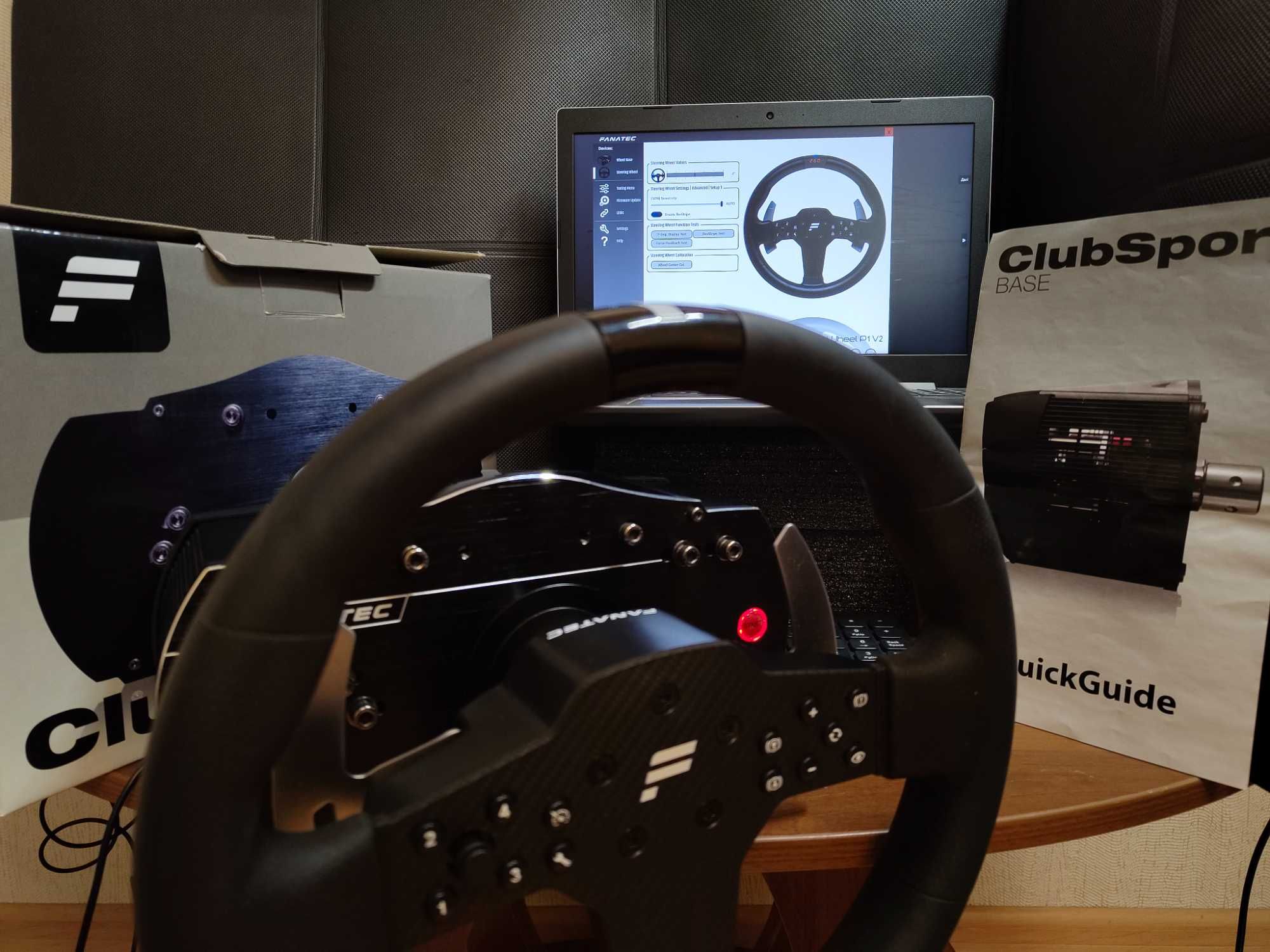 Ігрова Fanatec Clubsport Wheel Base v2.5