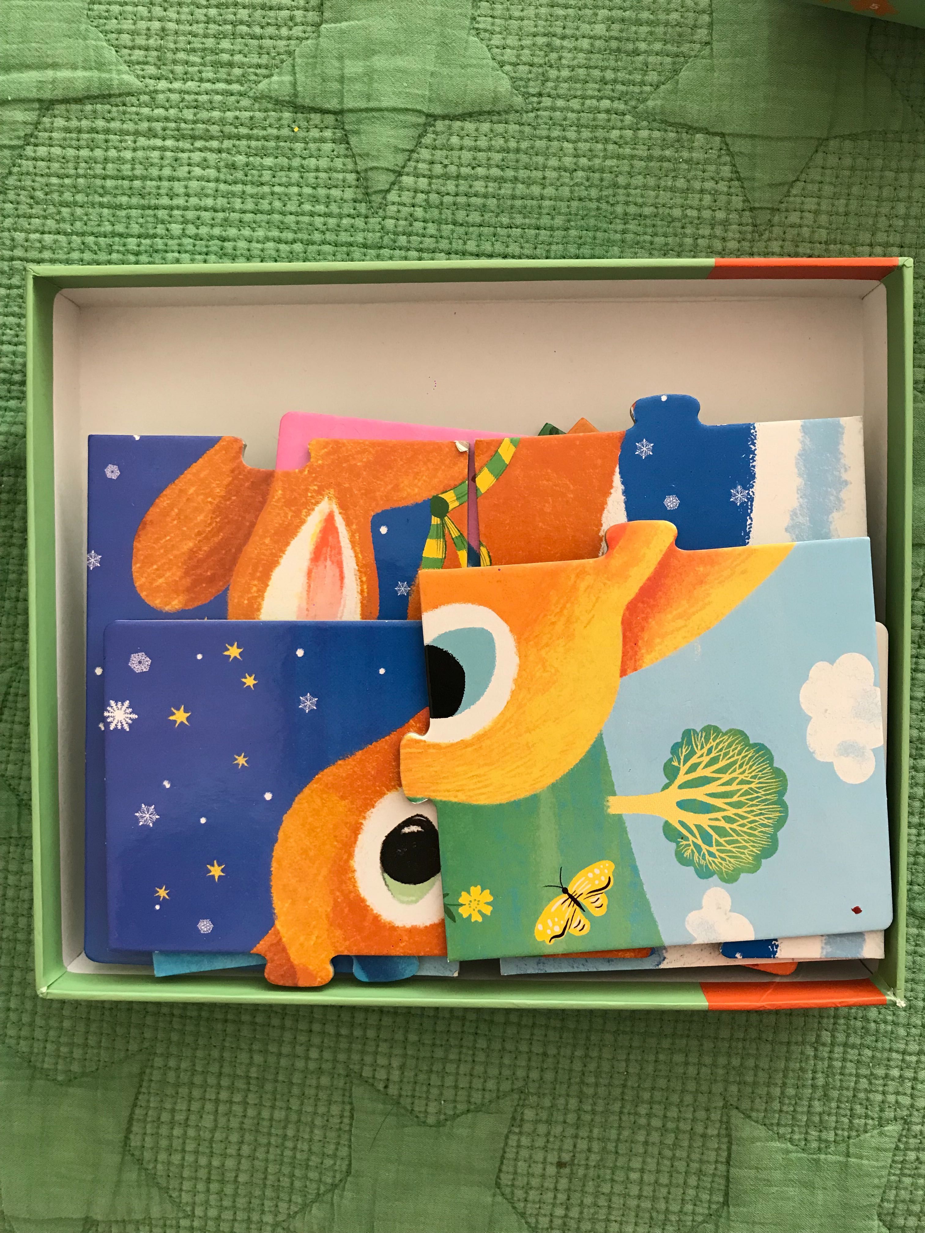 Djeco primo puzzle Coelhos