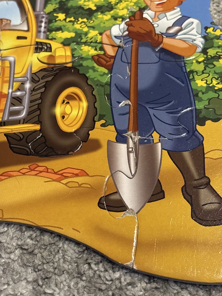 Puzzle Koparka 20 dużych elementów