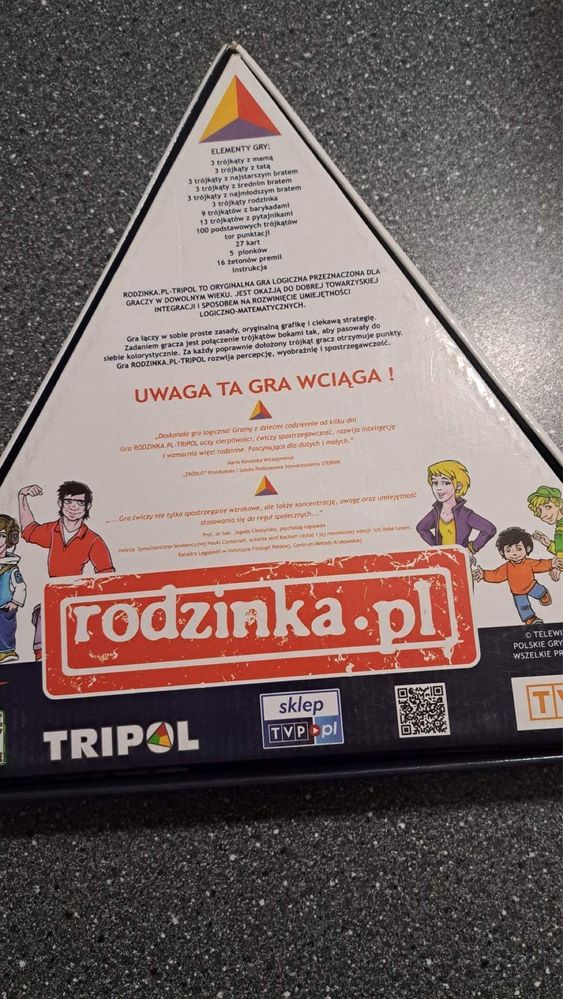 Gra rodzinka.pl (gra w trójkąty)