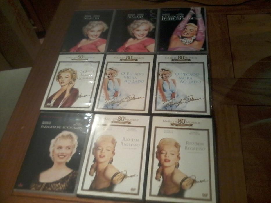 DVD - Clássicos (Humphrey Bogart/Marilyn Monroe/etc)