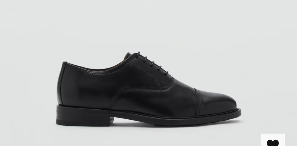 Туфлі Mango шкіряні