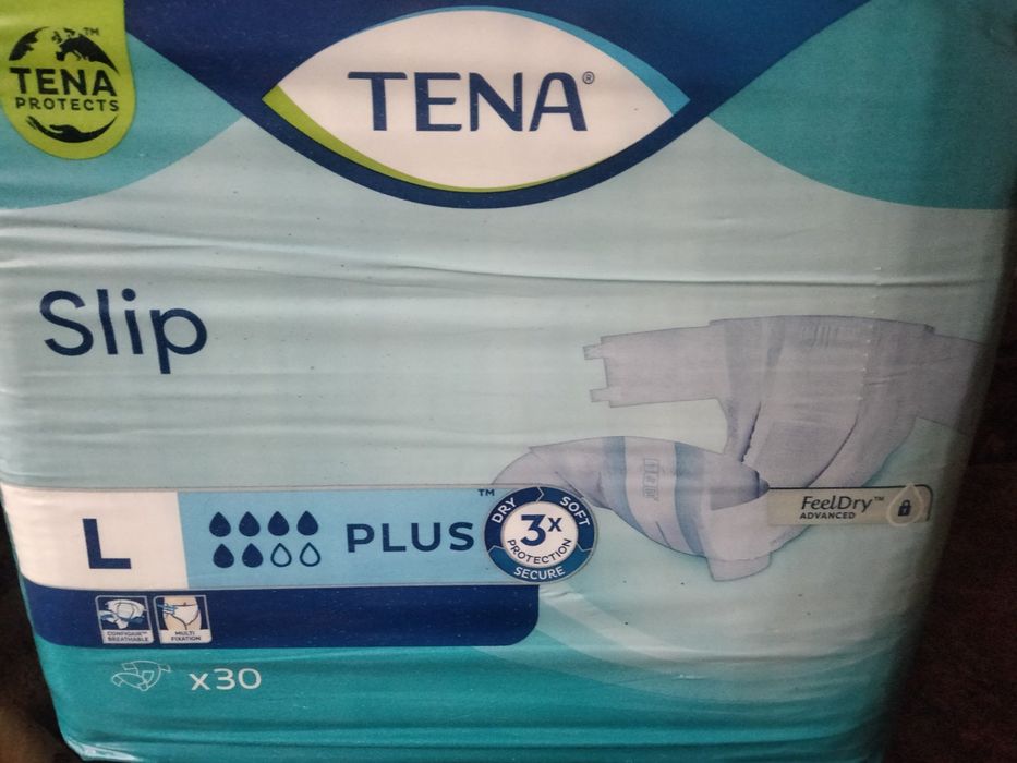 Підгузки для дорослих, памперси Tena розмір L