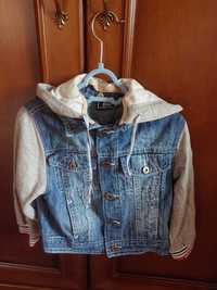 Детская джинсовая куртка,пиджак (комплект ,набор)