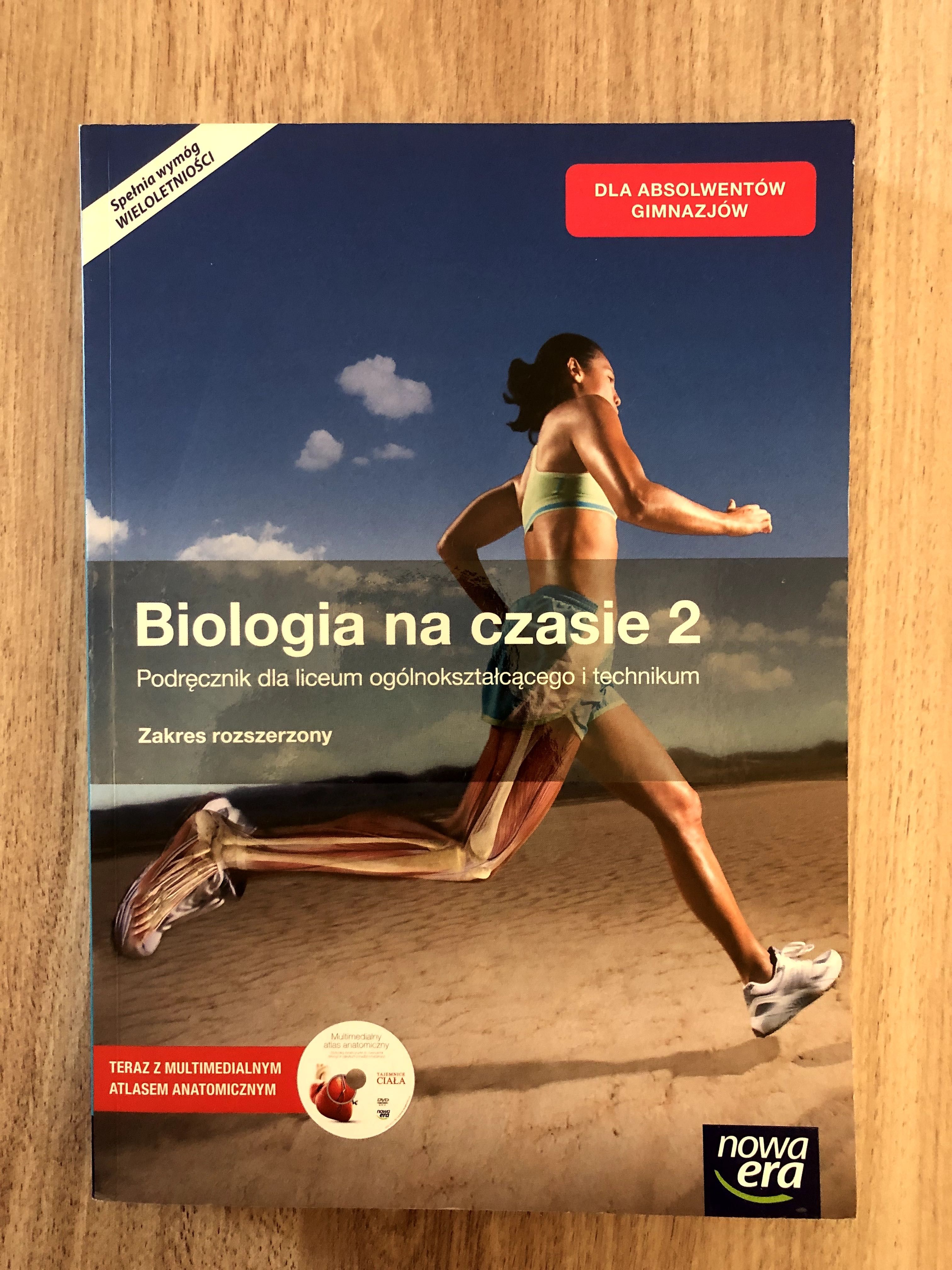 Biologia na czasie 2 (zakres rozszerzony) Nowa Era, PO GIMNAZJUM