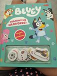 Ksiażka z magnesami Bluey