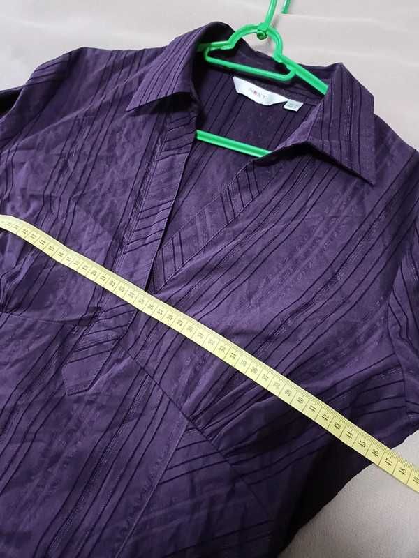 Śliczna fioletowa bluzka koszulowa Next rozmiar XL