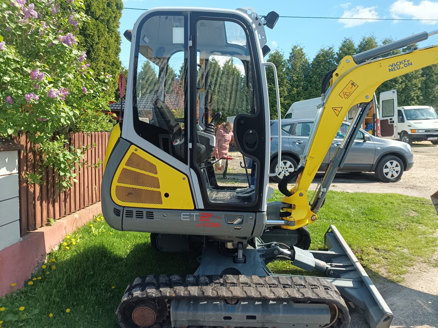 Minikoparka Wacker Neuson ET24 VDS 2018r. Zadbana Nowe Gąsiennice