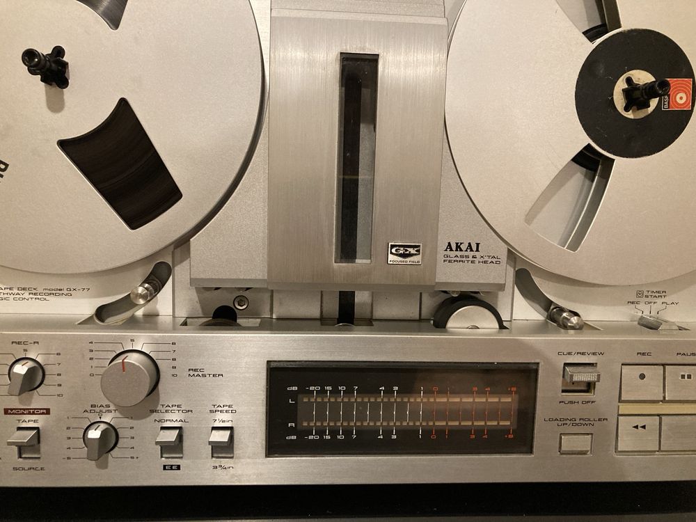 Akai GX 77 po serwisie!