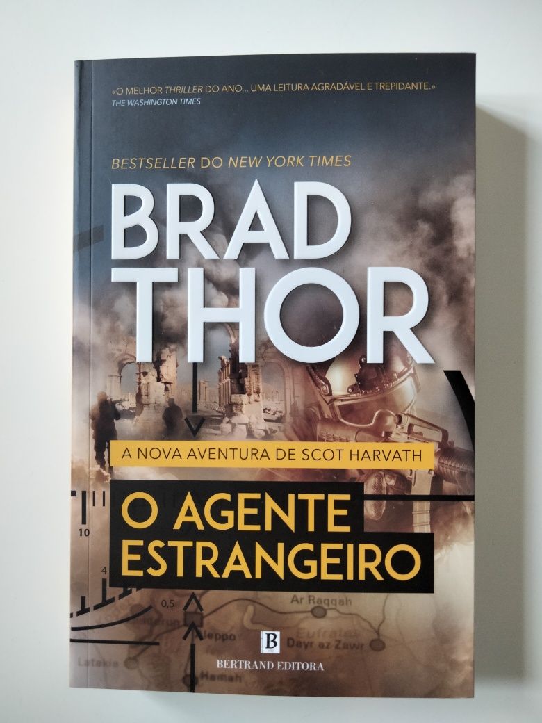 NOVO • O Agente Estrangeiro, de Brad Thor