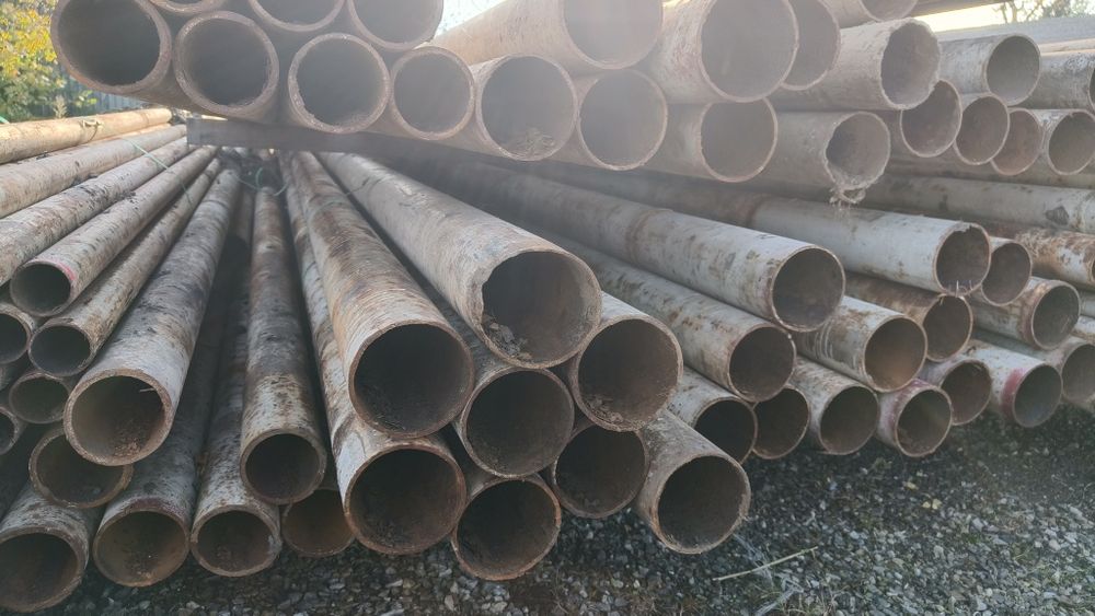 Rura stalowa fi 100x4,2, słup, podpora