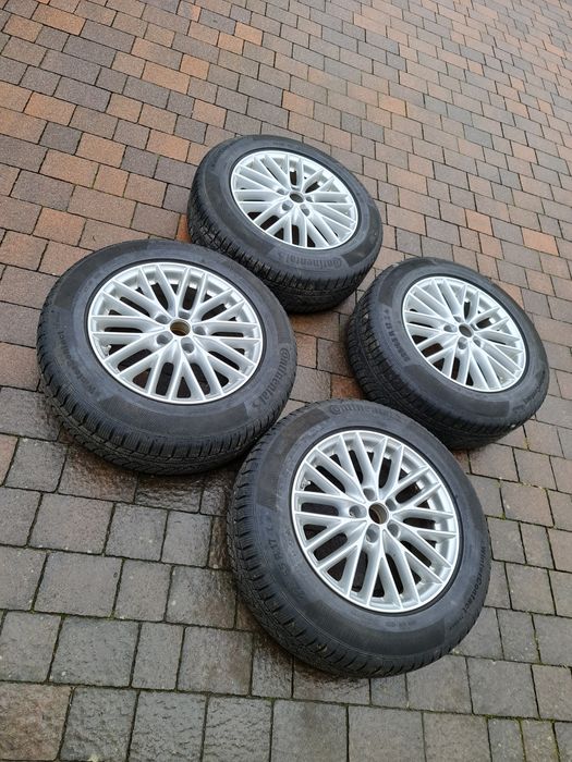 Sprzedam koła zimowe Continental 17 z czujnikami TMPS