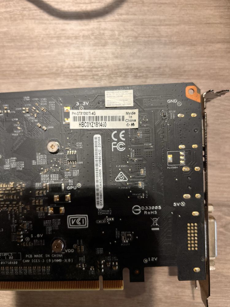 Placa Grafica Asus GTX1050TI