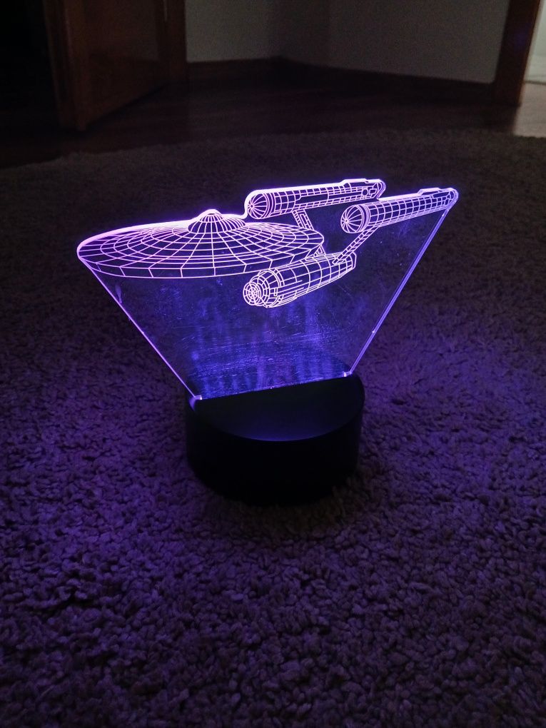 Lampka z wizualizacją StarWars