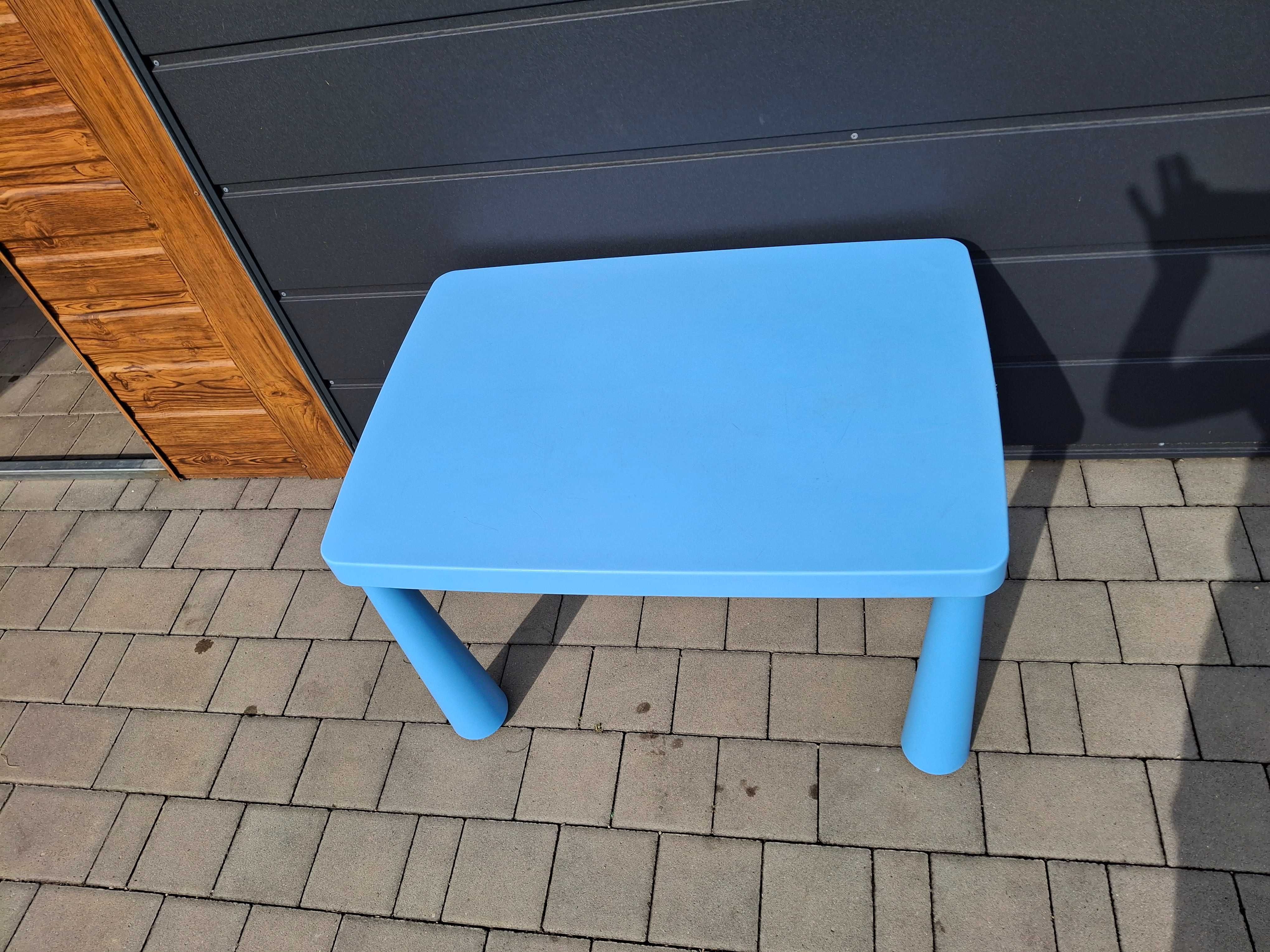 Stolik Ikea Mammut + Cymbergaj Doloni Ikea