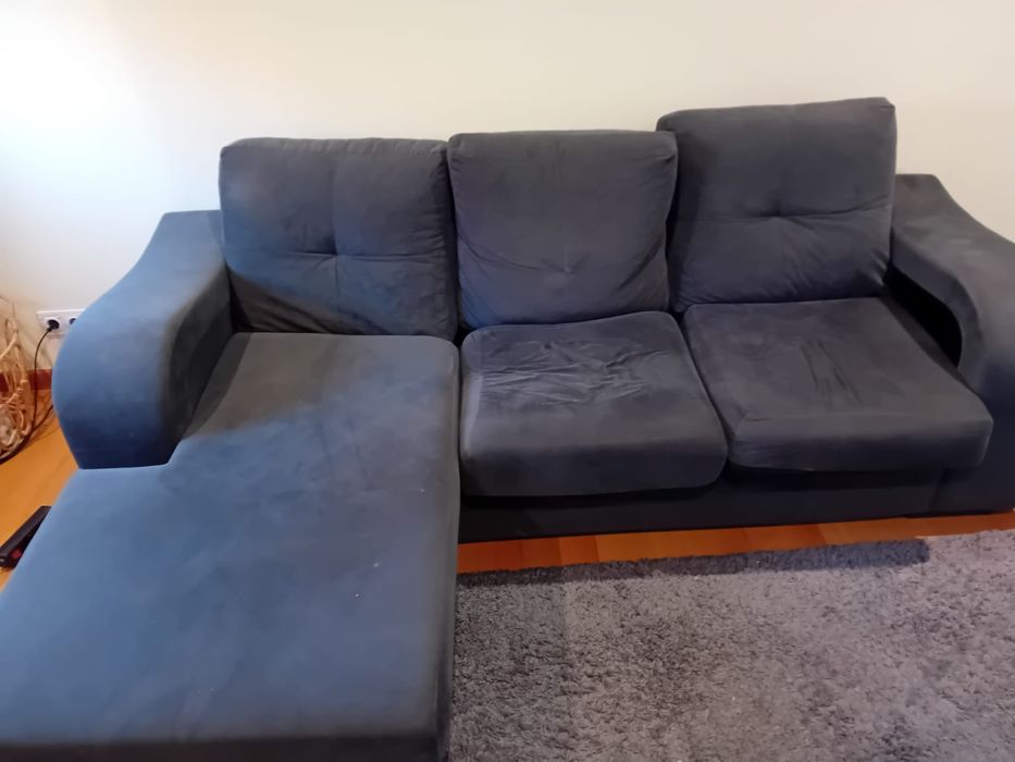 Sofá azul para venda