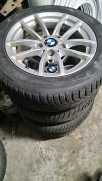 Alufelgi 16" BMW 5x120 Dunlop 225/55 R16 Zimowe Opony Zima