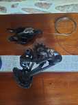Desviador e manipulo Sram e pratos (12V)