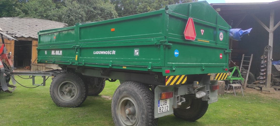 Przyczepa wywrotka hl 8011 (nie hw hl 6011  d55 d47 d732 metaltech db)
