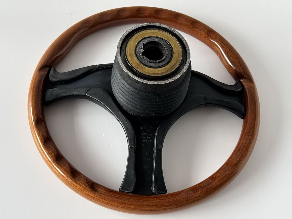 Kierownica Hella Momo VL35 naba homologacja E1 VW Audi BMW Opel Retro