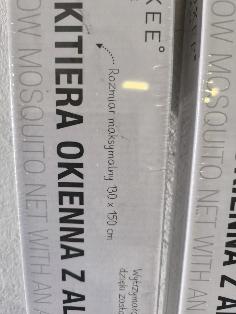 Moskitiera Okienna z Aluminiową Ramą 130 x 150 cm