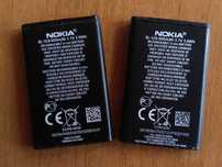 Лот из 2 шт. батарей NOKIA BL-5CB