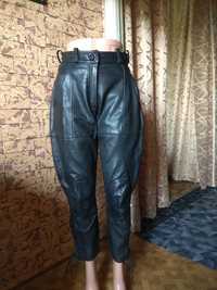 Мотоштаны галифе брюки байк кожаные из кожи 100% кожа Hein Gericke 42р