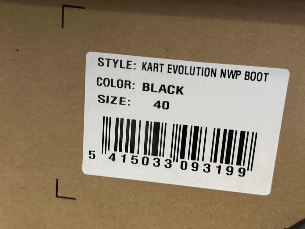Niskie buty motocyklowe RICHA KART EVOLUTION rozmiar 40,BARDZO WYGODNE