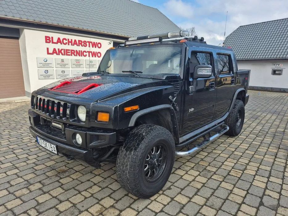 Hummer H2 6.0 V8 325KM Pickup Gladiator