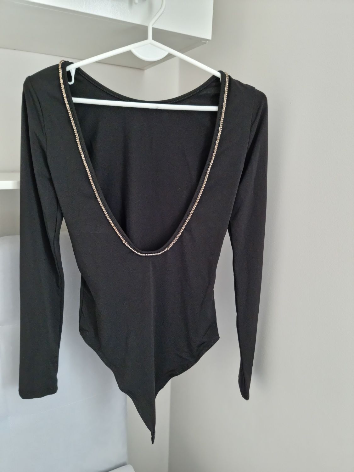 Czarne body w rozmiarze xs