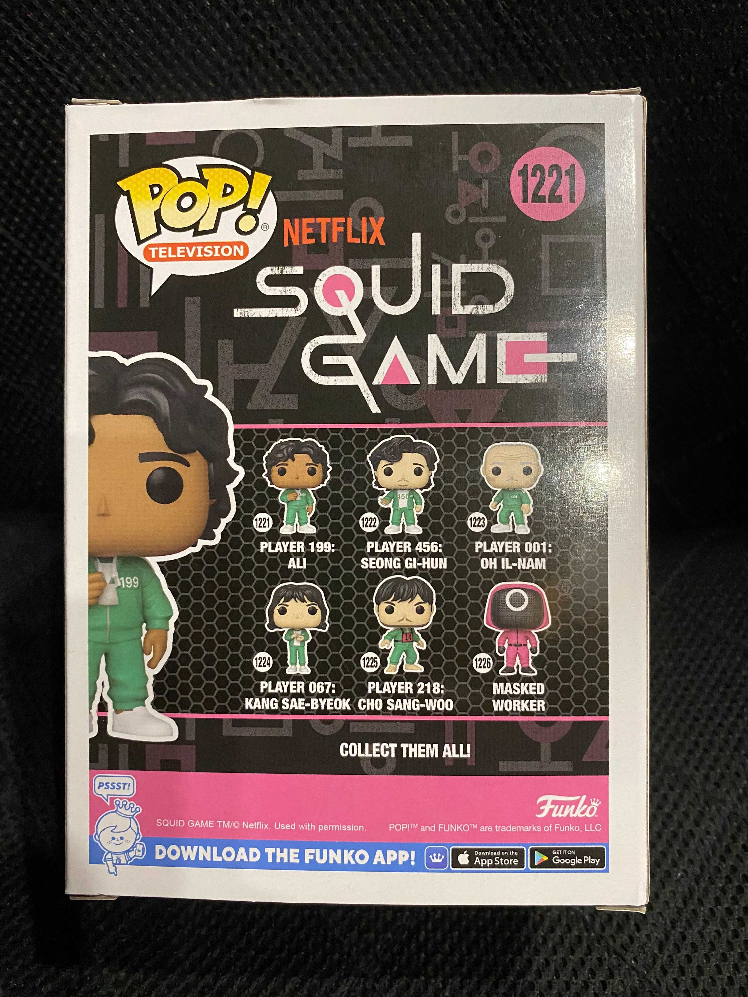 Funko Pop Television: Player 199 Ali - Squid Game 1221 - Novo