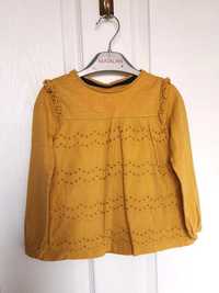 Bluzeczka mysztardowa, Tu, r. 98-104 cm