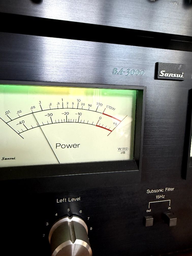 Sansui CA-3000 + BA-3000 od1 właściciela+papiery komplet JAPAN rarytas