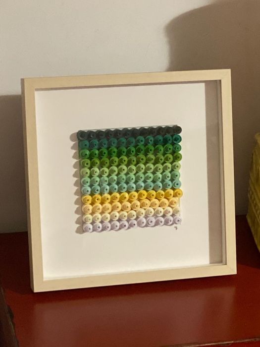 Quilling feito mão