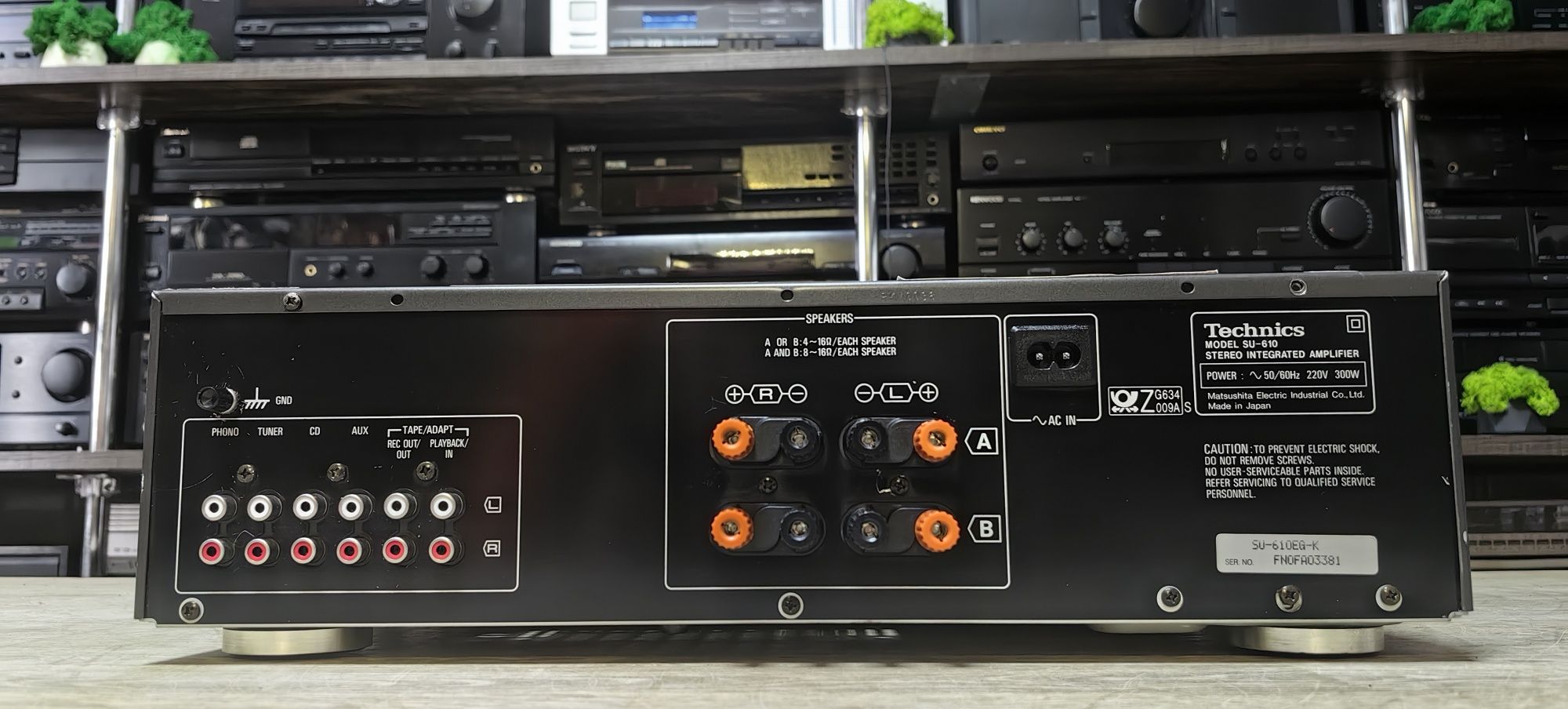 Підсилювач Technics SU-610/4Ω