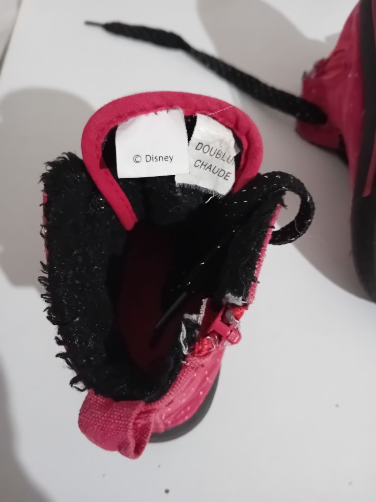 Botas da minnie mouse