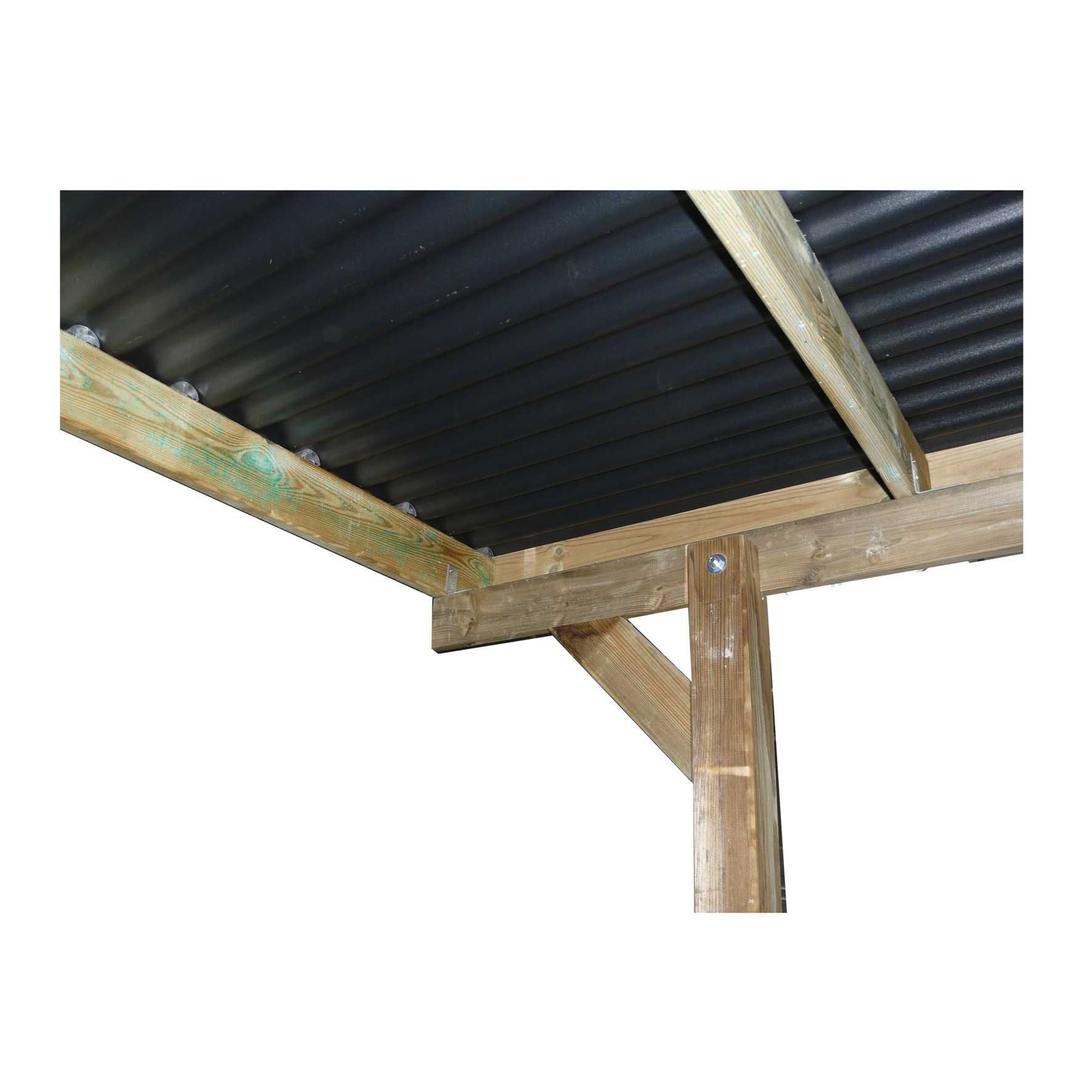 WIATA GARAŻOWA 300x500cm Carport - Płyta PVC