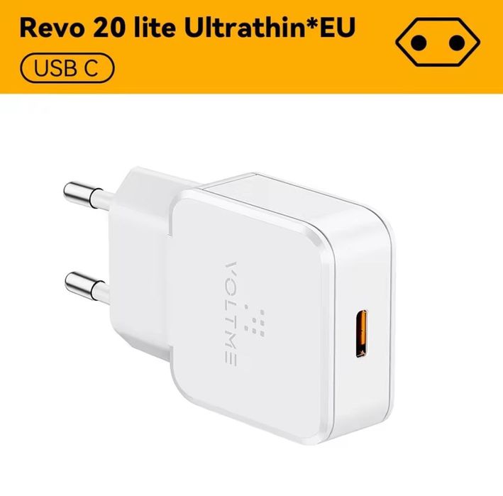 Качественное GAN зарядное VOLTME Revo 35W, 20W