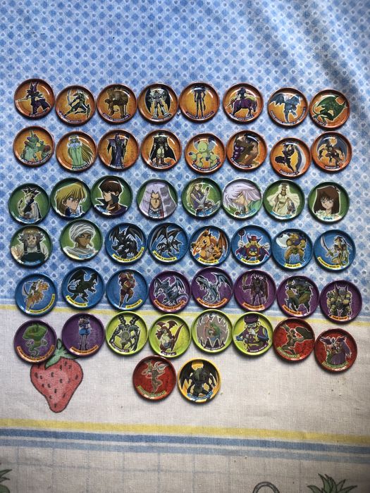 Tazos yugioh coleccao