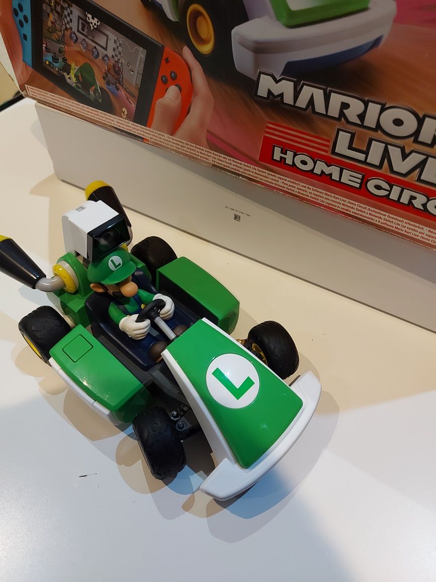 Mario Kart Live Home Circuit Switch Zestaw Luigi