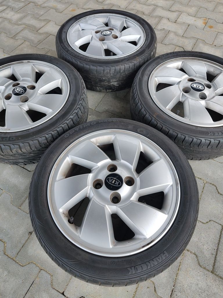 Oryginalne felgi Kia+opony hankook letnie, przygotowane do sezonu!