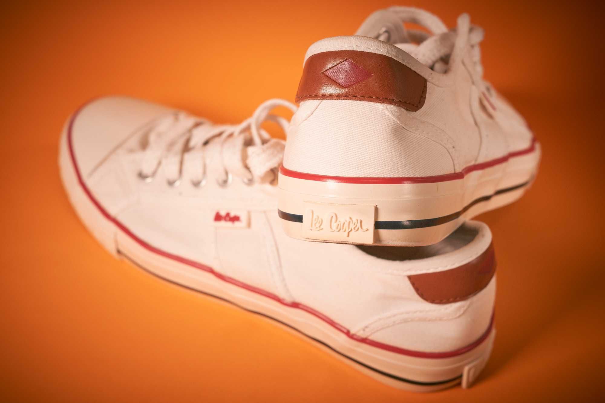 Кеды Lee Cooper, белые, оригинал, размер 39 25 см.