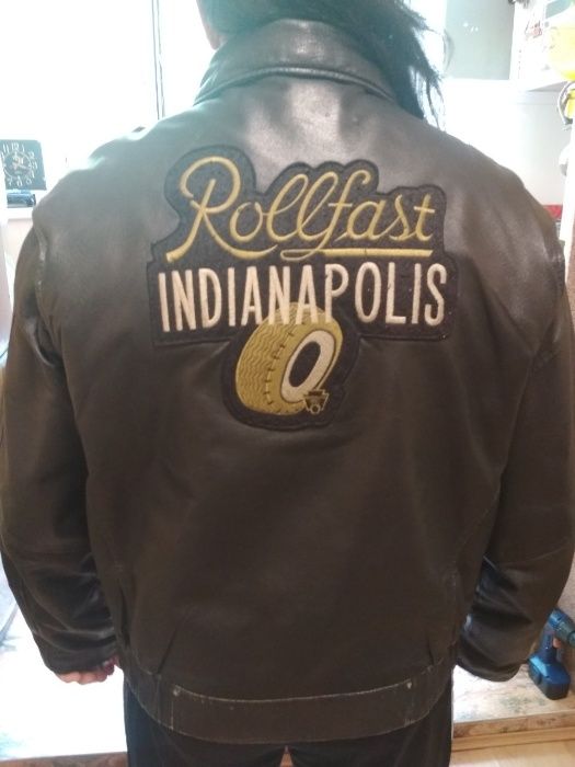 Кожання куртка для байкера ROLLFAST INDIANAPOLIS